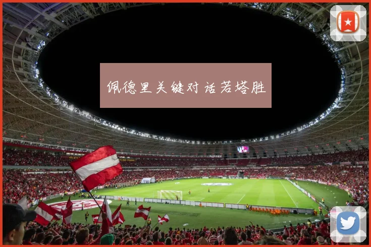 佩德里关键对话若塔胜